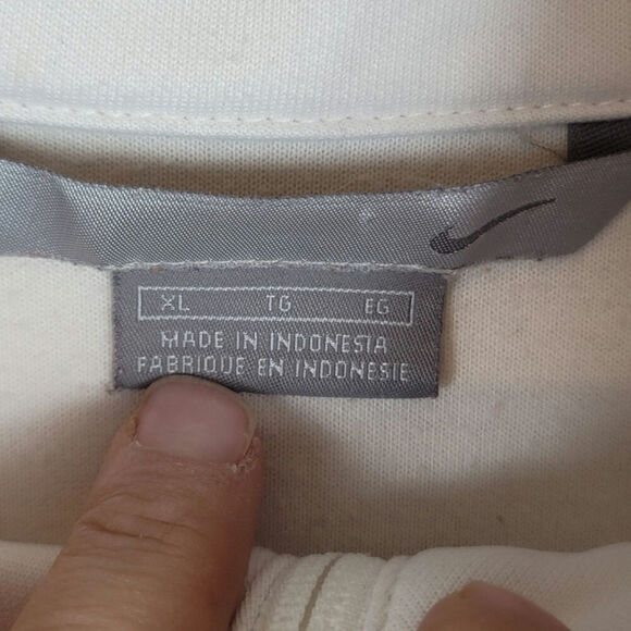 NIKE VINTAGE 80'S/90'S FULL ZIP TRACK JACKET, SZ XL - Picture 8 of 16